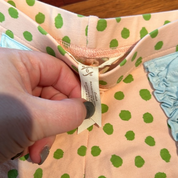 Matilda Jane EUC polka dot shorties size 6 - Picture 2 of 3
